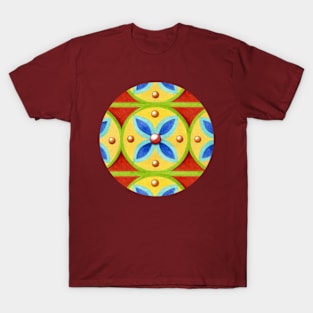 Heraldic Quartrefoil Stripe T-Shirt